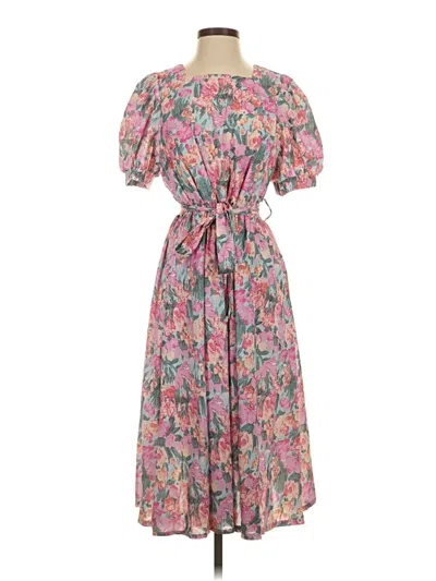 Pre-owned Assorted Brands Casual Dress In Pink