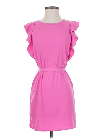 Pre-owned Assorted Brands Casual Dress In Pink
