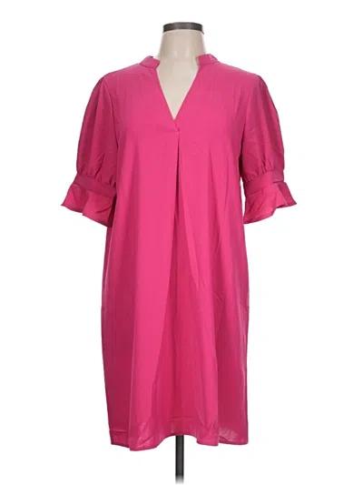 Assorted Brands Casual Dress In Pink