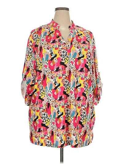 Pre-owned Assorted Brands Casual Dress In Pink
