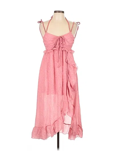 Assorted Brands Casual Dress In Pink