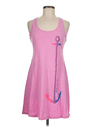 Pre-owned Assorted Brands Casual Dress In Pink