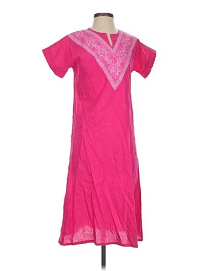 Pre-owned Assorted Brands Casual Dress In Pink