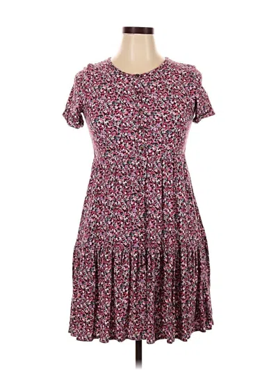 Pre-owned Assorted Brands Casual Dress In Pink