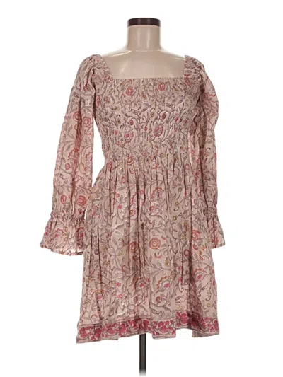 Pre-owned Assorted Brands Casual Dress In Pink