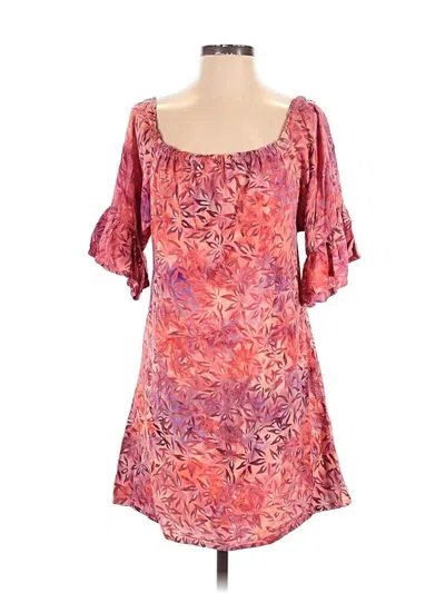 Pre-owned Assorted Brands Casual Dress In Pink