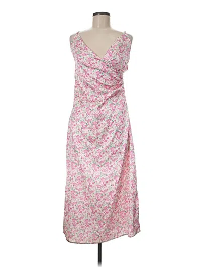 Pre-owned Assorted Brands Casual Dress In Pink