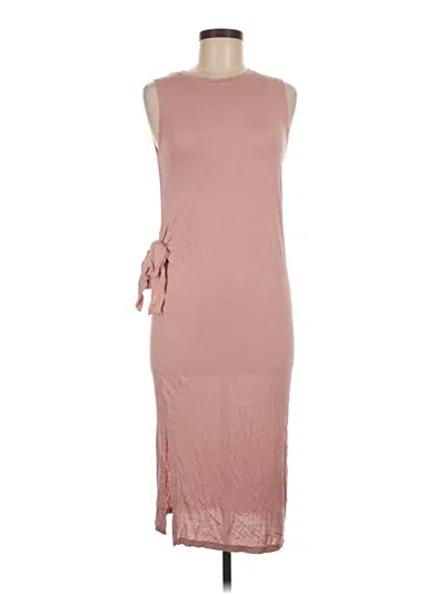 Pre-owned Assorted Brands Casual Dress In Pink