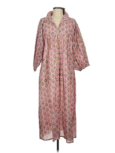 Pre-owned Assorted Brands Casual Dress In Pink