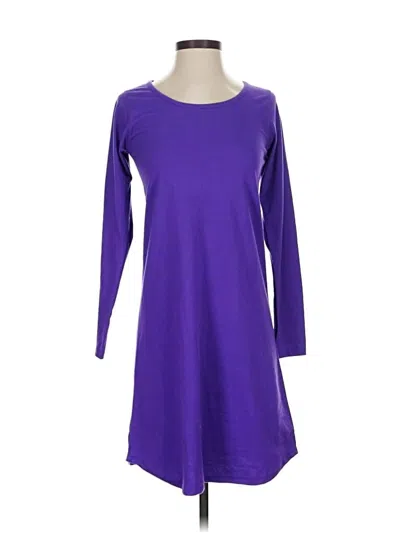 Pre-owned Assorted Brands Casual Dress In Purple
