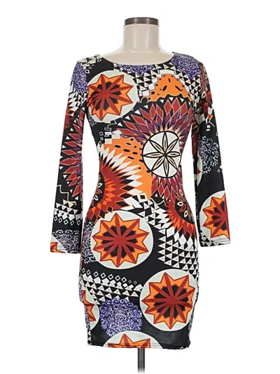 Pre-owned Assorted Brands Casual Dress In Purple