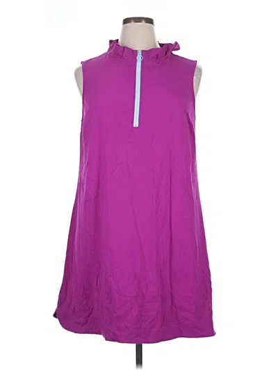 Pre-owned Assorted Brands Casual Dress In Purple