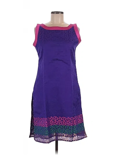 Pre-owned Assorted Brands Casual Dress In Purple