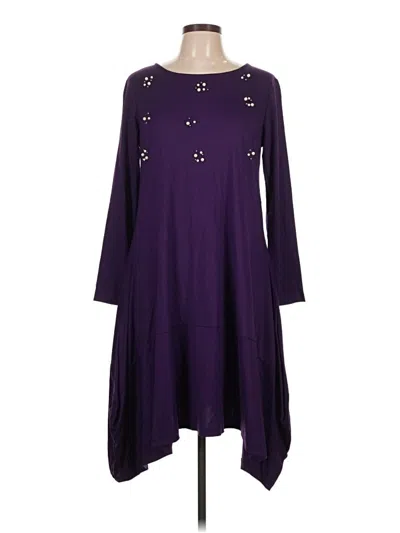 Pre-owned Assorted Brands Casual Dress In Purple