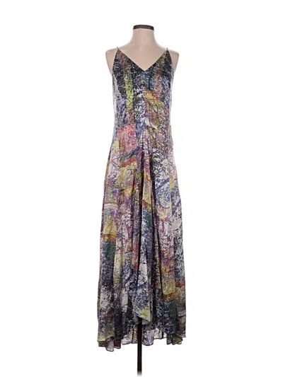 Pre-owned Assorted Brands Casual Dress In Purple