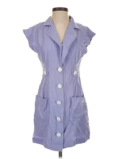 Pre-owned Assorted Brands Casual Dress In Purple