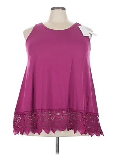 Pre-owned Assorted Brands Casual Dress In Purple