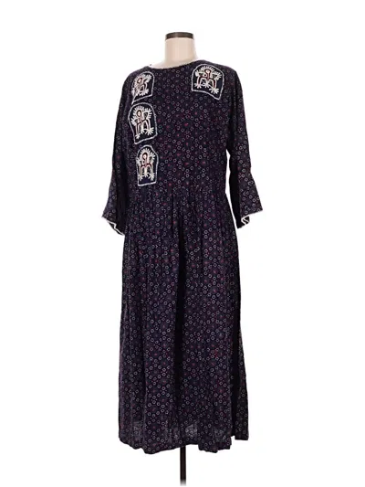 Pre-owned Assorted Brands Casual Dress In Purple