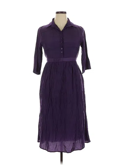 Pre-owned Assorted Brands Casual Dress In Purple