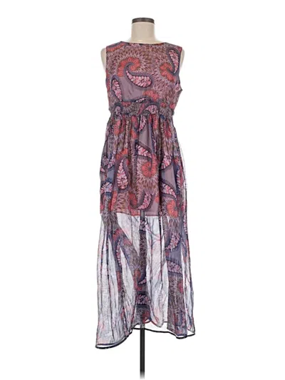 Pre-owned Assorted Brands Casual Dress In Purple