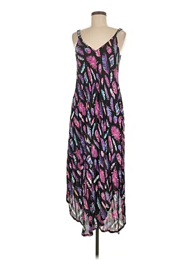 Pre-owned Assorted Brands Casual Dress In Purple
