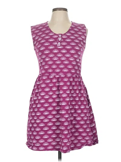 Pre-owned Assorted Brands Casual Dress In Purple