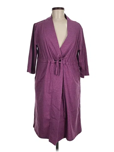 Pre-owned Assorted Brands Casual Dress In Purple