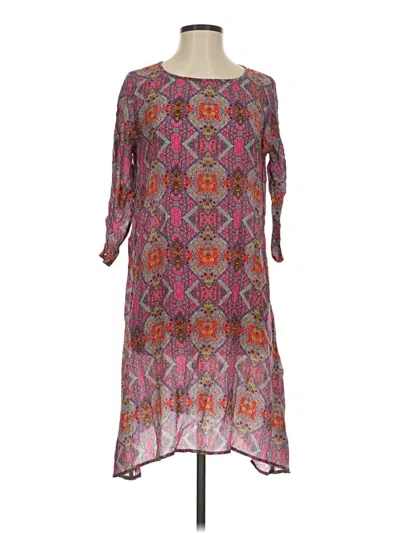 Pre-owned Assorted Brands Casual Dress In Purple