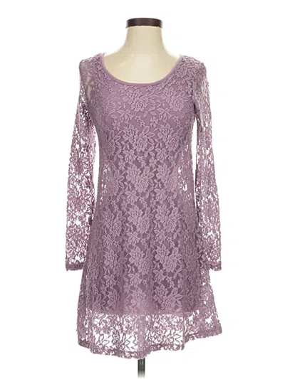 Pre-owned Assorted Brands Casual Dress In Purple