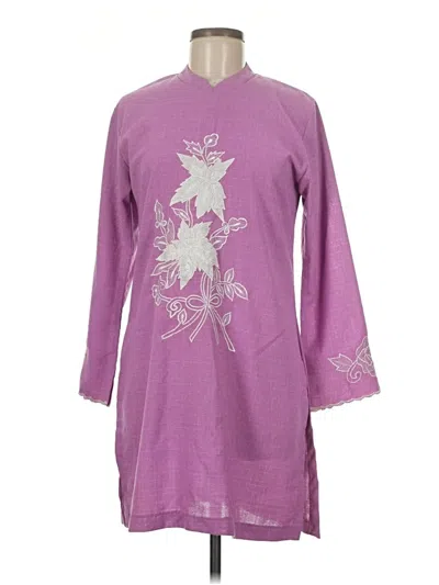 Pre-owned Assorted Brands Casual Dress In Purple