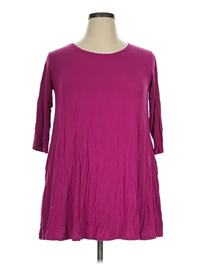 Pre-owned Assorted Brands Casual Dress In Purple