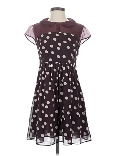 Pre-owned Assorted Brands Casual Dress In Purple