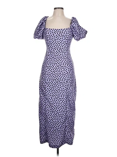 Pre-owned Assorted Brands Casual Dress In Purple