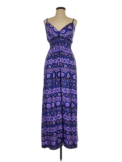 Pre-owned Assorted Brands Casual Dress In Purple
