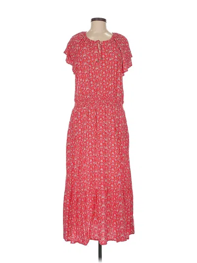 Pre-owned Assorted Brands Casual Dress In Red