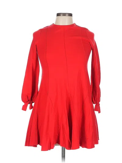 Pre-owned Assorted Brands Casual Dress In Red