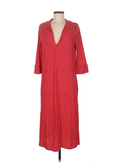 Pre-owned Assorted Brands Casual Dress In Red