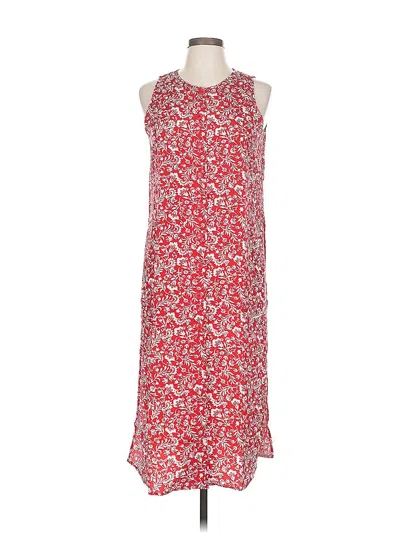 Pre-owned Assorted Brands Casual Dress In Red
