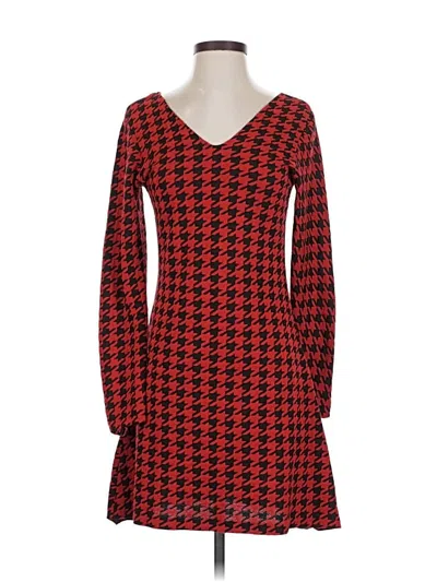 Pre-owned Assorted Brands Casual Dress In Red