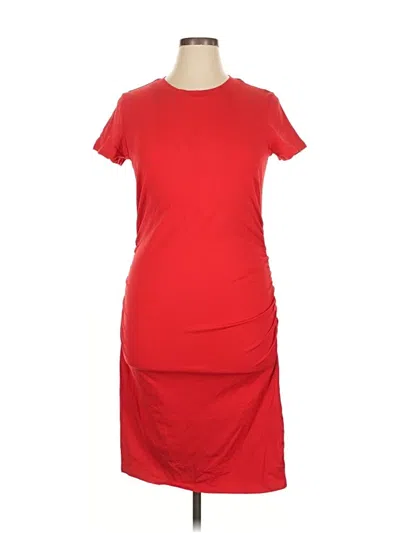 Pre-owned Assorted Brands Casual Dress In Red