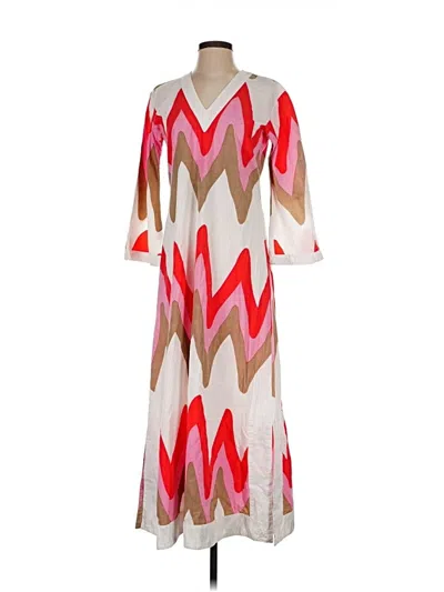 Pre-owned Assorted Brands Casual Dress In Red