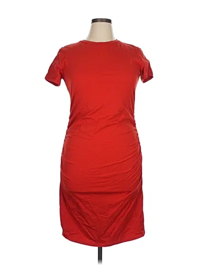 Pre-owned Assorted Brands Casual Dress In Red