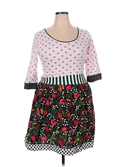 Pre-owned Assorted Brands Casual Dress In Red