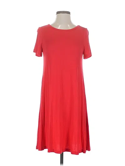 Assorted Brands Casual Dress In Red