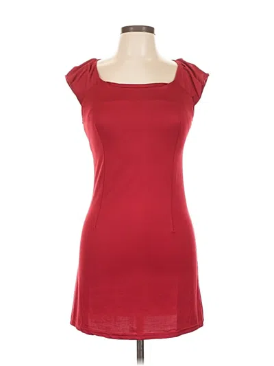 Pre-owned Assorted Brands Casual Dress In Red