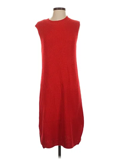 Pre-owned Assorted Brands Casual Dress In Red