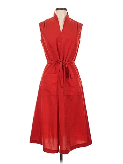 Pre-owned Assorted Brands Casual Dress In Red