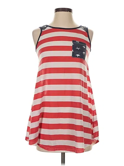 Pre-owned Assorted Brands Casual Dress In Red