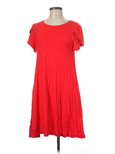 Pre-owned Assorted Brands Casual Dress In Red