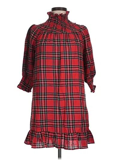 Pre-owned Assorted Brands Casual Dress In Red
